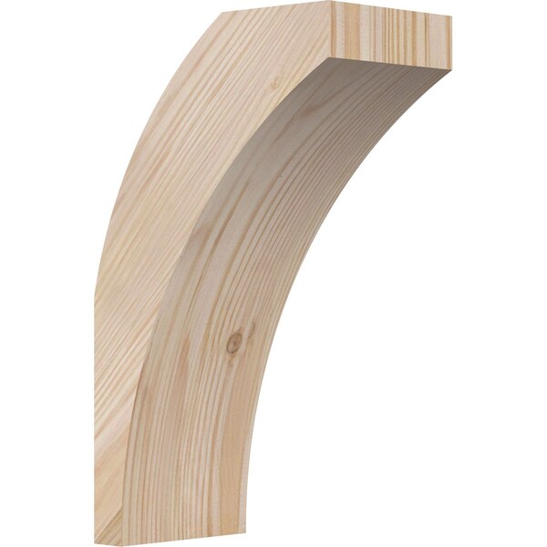 Ekena Millwork 3 1/2"W x 6"D x 10"H Thorton Smooth Knee Brace, Douglas Fir BRC04X06X10THR00SDF - main